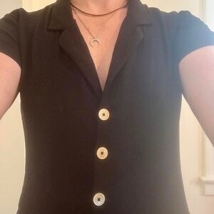 Aritzia Wilfred Midi Button-up shirtdress